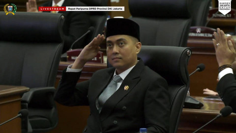 Pimpinan DPRD Provinsi DKI Jakarta di Balai Kota, Jakarta, Jumat (4/10/2024). Foto: Youtube/DPRD Provinsi DKI Jakarta