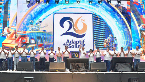 Bank Mandiri merayakan HUT ke-26 dengan mengusung tema Adaptif dan Solutif. Foto: Dok. Bank Mandiri