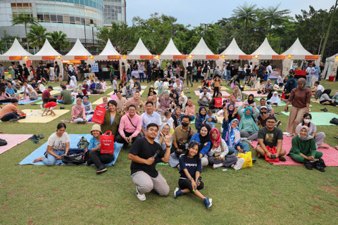 Suasana keseruan Pesta Nasgor 2024 di BxC Park, Bintaro, Tangerang, Sabtu (5/10/2924). Foto: Iqbal Firdaus/kumparan
