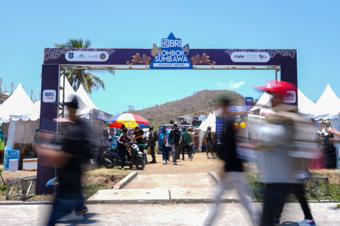 BRI gelar Lombok Sumbawa Nusantara Fair 2024 pada perhelatan MotoGP Mandalika 2024. Foto: Dok. BRI