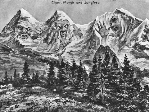 Legenda tentang Eiger, Monch dan Jungfrau di Swiss. Foto: Dok. Junfrauregion.swiss