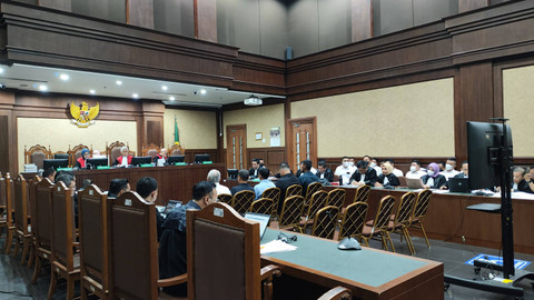 Sidang lanjutan kasus dugaan pungli Rutan KPK di Pengadilan Tipikor Jakarta, Senin (7/10/2024). Foto: Jonathan Devin/kumparan