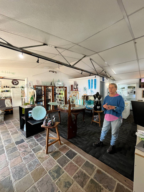 Cindy Poole Glass Artist Gallery. Foto: Adhie Ichsan/kumparan