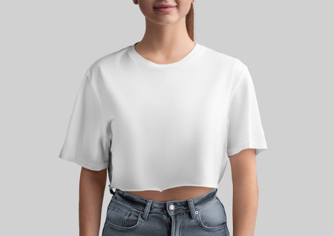 Ilustrasi pakaian crop top. Foto: Shutterstock