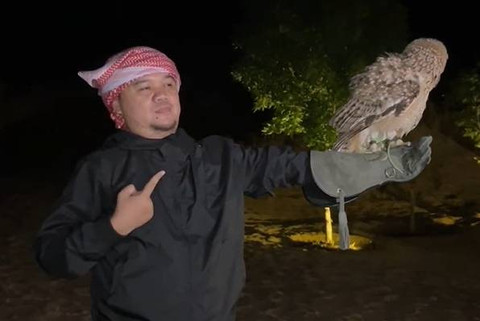 Safari malam ke Dubai Desert Conservation Reserve (Cagar Alam Gurun Dubai) di Dubai. Foto: Taufik Rahadian/kumparan