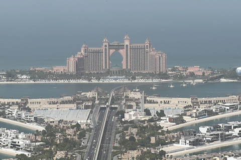 Salah satu objek wisata di Dubai, The View at The Palm. Foto: Taufik Rahadian/kumparan