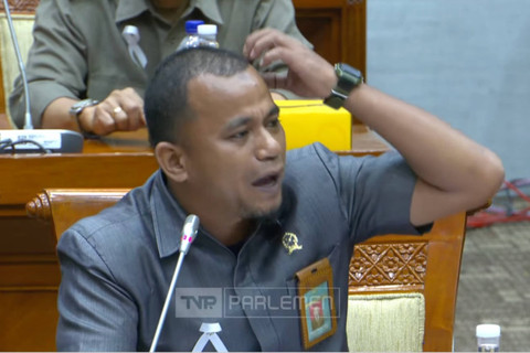 Hakim Pengadilan Agama Tanjung Pandan Jusran Ipandi. Foto: Youtube/ TV Parlemen