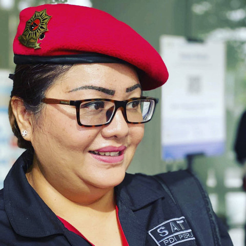 Wakil Kepala DPRD Tapanuli Tengah, Camelia Sinurat. Foto: Instagram/ @cameliasinurat