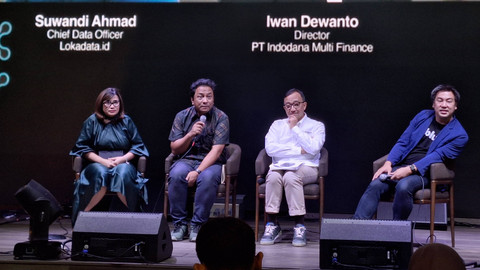  Power Lunch dengan tema 'Dunia Baru Fintech: Praktis atau Berbahaya di Midaz, Senayan, Jakarta Selatan pada Rabu (9/10/2024). Foto: Argya D. Maheswara/kumparan 