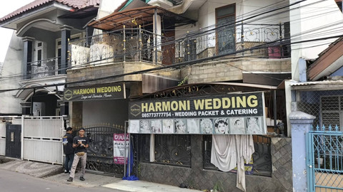 Kantor Harmoni Wedding yang diduga melakukan penipuan. Foto: kumparan