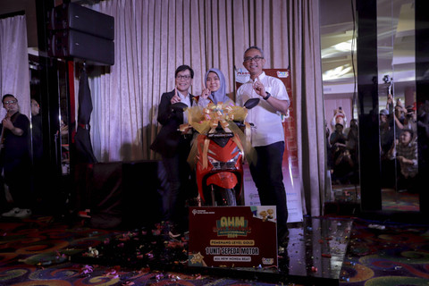 Suasana pada acara Penganugerahan Astra Honda Motor Best Student (AHMBS) 2024 di Sunlake Hotel, Jakarta, Rabu (9/10/2024). Foto: Jamal Ramadhan/kumparan