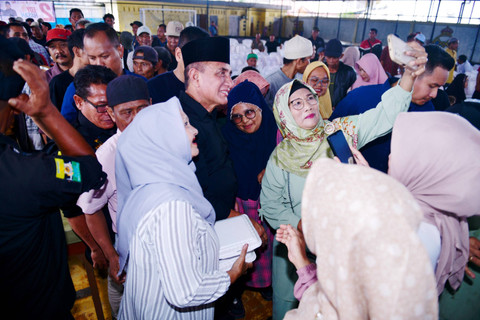 Calon Gubernur Sumatera Utara, Edy Rahmayadi, saat kampanye di Kabupaten Langkat. Foto: Dok. Istimewa
