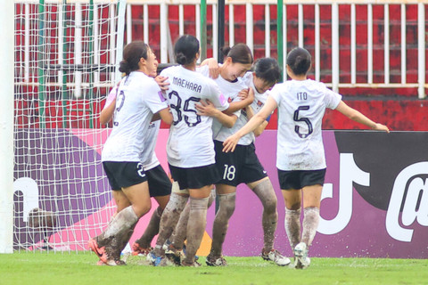 Urawa Reds Diamond mengalahkan Taichung Blue Whale dalam lanjutan Liga Champions Wanita Asia, Rabu (9/10/2024). Foto: Dok. AFC