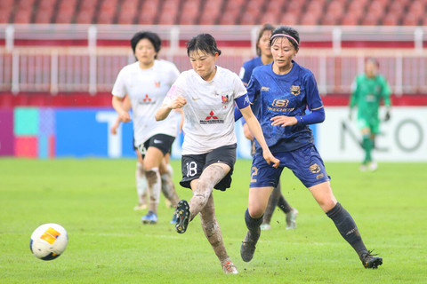 Urawa Reds Diamond mengalahkan Taichung Blue Whale dalam lanjutan Liga Champions Wanita Asia, Rabu (9/10/2024). Foto: Dok. AFC