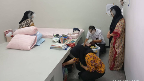 Sidak di Rutan KPK. Foto: Dok. KPK