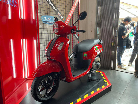 Varian terbaru Yamaha Fazio Hybrid. Foto: Fitra Andrianto/kumparan