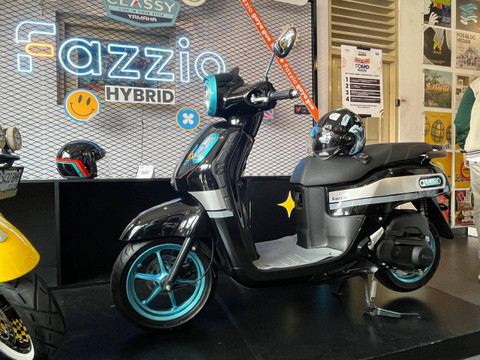 Peluncuran varian terbaru Yamaha Fazio Hybrid. Foto: Fitra Andrianto/kumparan