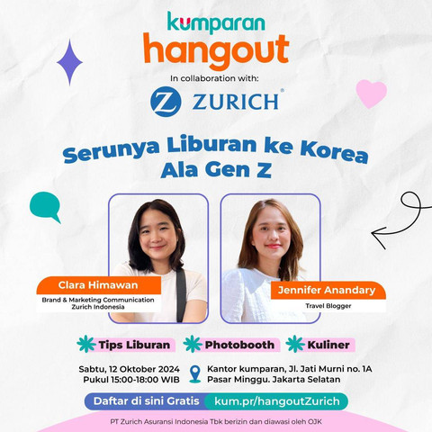kumparan Hangout  "Serunya Liburan ke Korea ala Gen Z". Foto: dok. kumparan