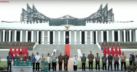 Presiden Jokowi Resmikan Istana Negara Ibu Kota Nusantara, 11 Oktober 2024 Foto: Dok. Biro Pers Setpres