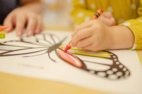 Ilustrasi  Teknik pewarnaan yang paling tepat digunakan dalam membuat lukisan dengan menggunakan media crayon adalah, sumber gambar: unsplash/Lukas Alexander