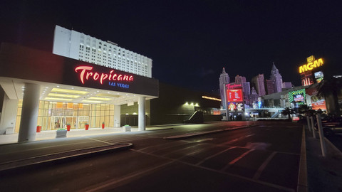 Hotel Tropicana di Las Vegas. Foto: Rachel Hoyt/Shutterstock