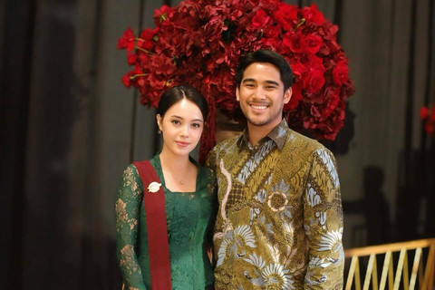 Anggika Bolsterli dan Omar Armandiego Soeharto. Foto: Instagram/@anggikabolsterli