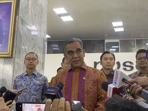 Ketua MPR RI Ahmad Muzani di gedung Parlemen, Jakarta pada Senin (14/10/2024). Foto: Abid Raihan/kumparan