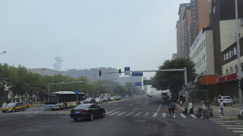 Kualitas Udara di Beijing, China. Foto: Habib Allbi Ferdian/kumparan