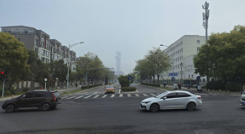 Udara di Beijing, China Foto: Habib Allbi Ferdian/kumparan