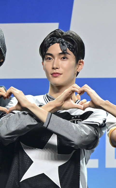 Seunghan dari Riize. Foto: Jung Yeon-je/AFP