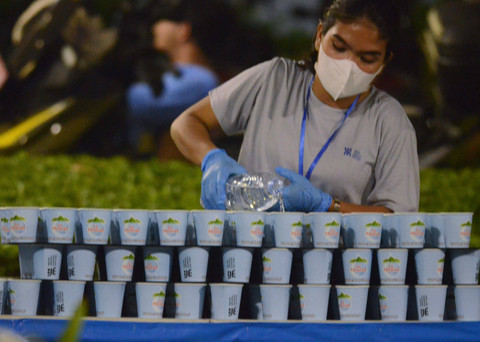 Le Minerale menjadi official mineral water di Jakarta Running Festival 2024. Foto: Istimewa