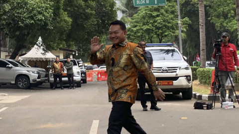 Eks KSAD, Dudung Abdurachman di kediaman Prabowo Subianto, Jalan Kertanegara 4, Jakarta Selatan, Selasa (15/10/2024). Foto: Luthfi Humam/kumparan
