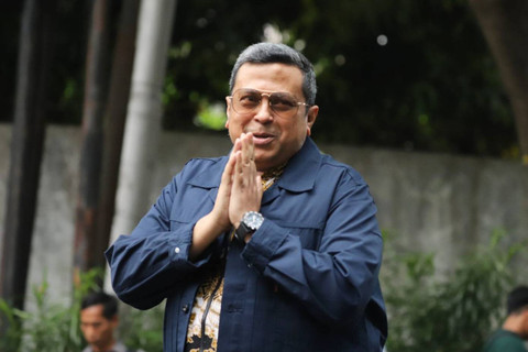 Haikal Hassan mendatangi kediaman Presiden terpilih Prabowo Subianto di Jalan Kertanegara, Jakarta Selatan, Selasa (15/10/2024). Foto: Iqbal Firdaus/kumparan