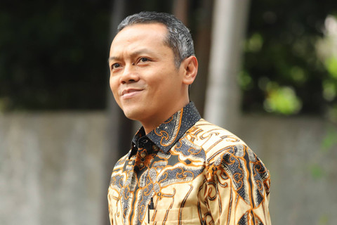 Fajar Riza Ul Haq mendatangi kediaman Presiden terpilih Prabowo Subianto di Jalan Kertanegara, Jakarta Selatan, Selasa (15/10/2024). Foto: Iqbal Firdaus/kumparan
