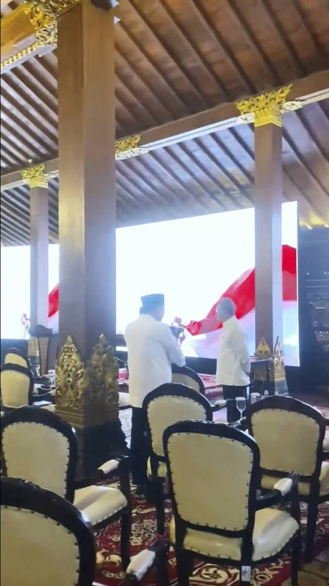 Suasana pembekalan calon menteri prabowo di Garuda Yaksa. Foto: Instagram/ @amanatnasional