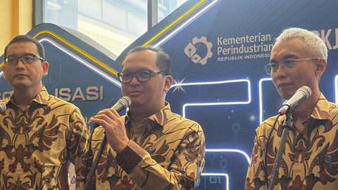 Kepala Badan Standardisasi dan Kebijakan Jasa Industri (BSKJI), Andi Rizaldi usai acara Sosialisasi 16 Permenperin Standarisasi Produk Industri, di Kawasan Kuningan, Jakarta Selatan, Rabu (16/10/2024). Foto: Widya Islamiati/kumparan