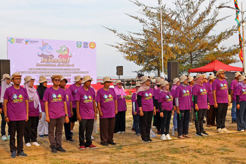 Jambore Kesehatan Jiwa ke-VI yang digelar di Surabaya. Foto: Diskominfo Surabaya