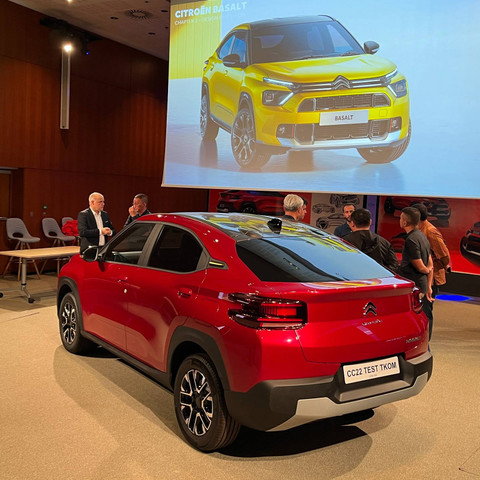 Preview Citroen Basalt, SUV coupe baru yang bakal masuk Indonesia. Foto: Aditya Pratama Niagara/kumparan