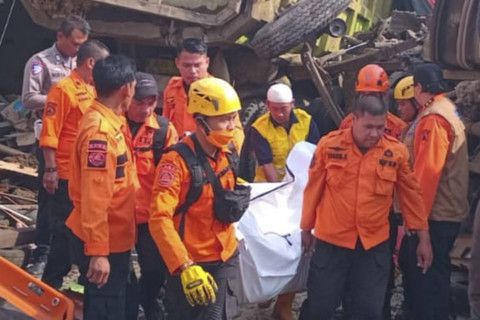 Kecelakaan truk di subang.  Foto: Dok. Istimewa