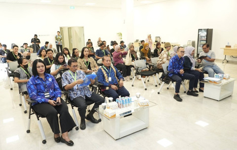 Suasana saat peresmian pabrik Frisian Flag di Cikarang.  Foto: Dok. Istimewa