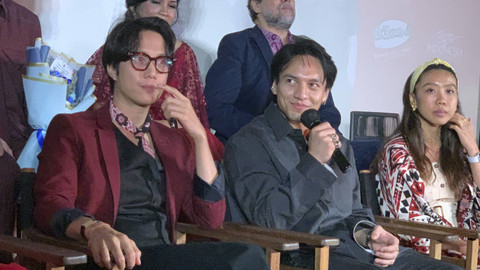 Konferensi Pers Film Aku Jati, Aku Asperger di XXI Plaza Indonesia, Jakarta Pusat, Kamis (17/10/2024).  Foto: Giovanni/kumparan