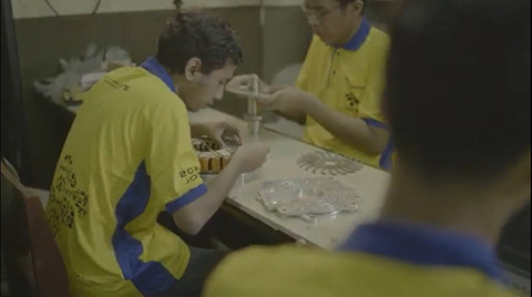 Pembuatan kendaraan listrik Motor Fluks Aksial Tiga Fase. Foto: Dok. Kemendikbudristek