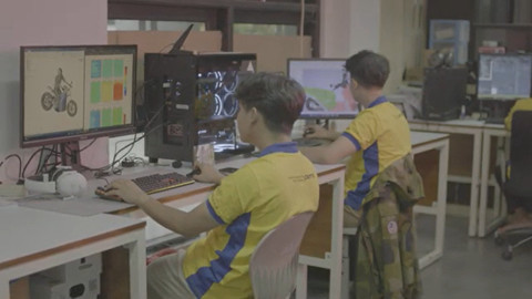 Desain pembuatan kendaraan listrik Motor Fluks Aksial Tiga Fase. Foto: Dok. Kemendikbudristek