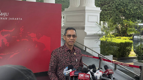 Kasetpres, Heru Budi Hartono di Istana Negara Jakarta, Jumat (17/10/2024). Foto: Luthfi Humam/kumparan