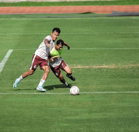 Official training Sriwijaya FC di Gelora Sriwijaya Jakabaring (GSJ) Palembang, Foto : Dok Media Officer Sriwijaya FC