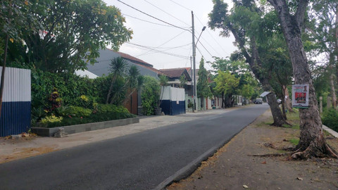 Suasana rumah kediaman wapres terpilih Gibran Rakabuming Raka di Jalan Kutai Raya, Kelurahan Sumber, Kecamatan Banjarsari, Solo, Sabtu (19/10/2024). Dok. Istimewa