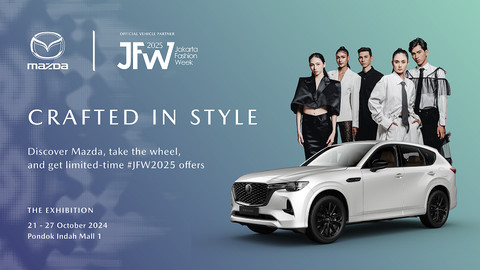 Mazda Indonesia menjadi Official Vehicles Partner di Jakarta Fashion Week 2025. Foto: Mazda