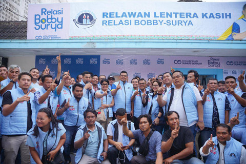 Calon Gubernur Sumut Bobby Nasution di Medan. Foto: Dok. Istimewa