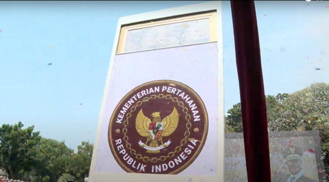 Momen sertijab Menhan dari Prabowo ke Sjafrie Foto: Youtube/ Kemhan RI