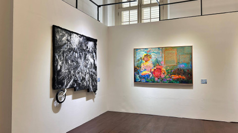 Pameran UOB Painting of the Year (POY) 2024. Foto: Selfy Momongan/kumparan